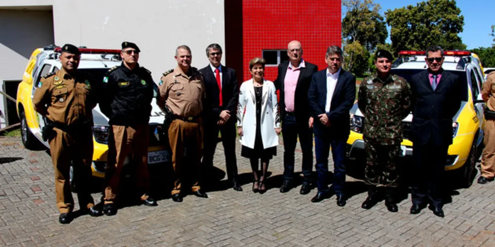 Imagem ilustrativa da imagem Polícia Militar de PG recebe novas viaturas