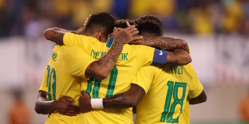 Imagem ilustrativa da imagem Seleção Brasileira vence os EUA em Nova Jersey