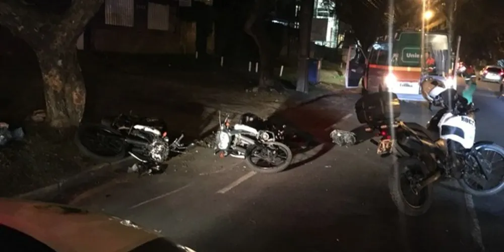 Imagem ilustrativa da imagem Motorista de BMW atropela três PMs em Curitiba