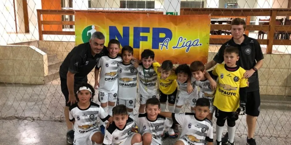 Equipe ACGF Marista Pio XII Operário Futsal.