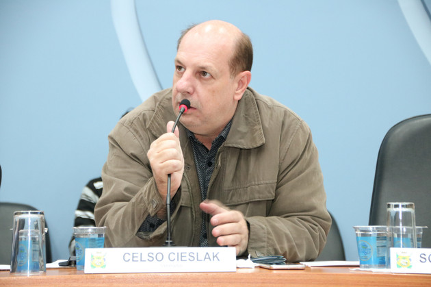 Celso Cieslak (PRTB) é o autor do projeto de lei