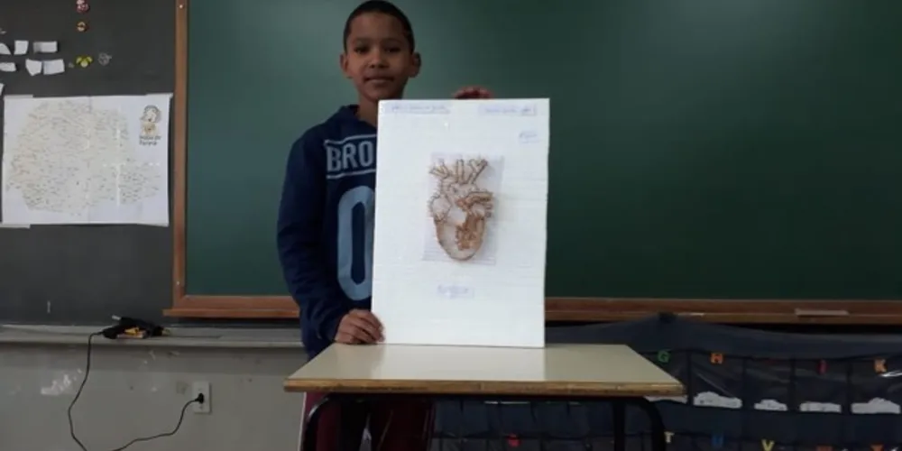 Imagem ilustrativa da imagem Sistema circulatório é tema de aula em Piraí do Sul