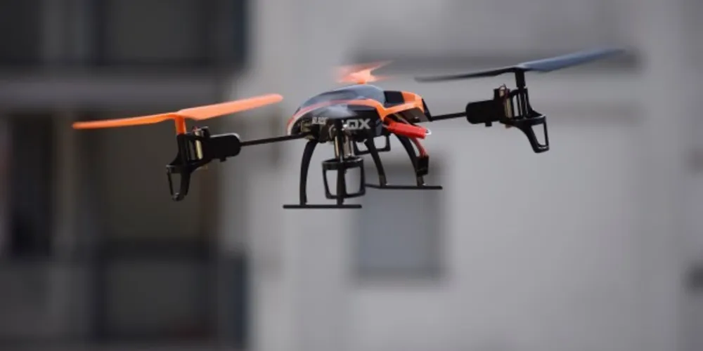 Drone também acabou sendo apreendido