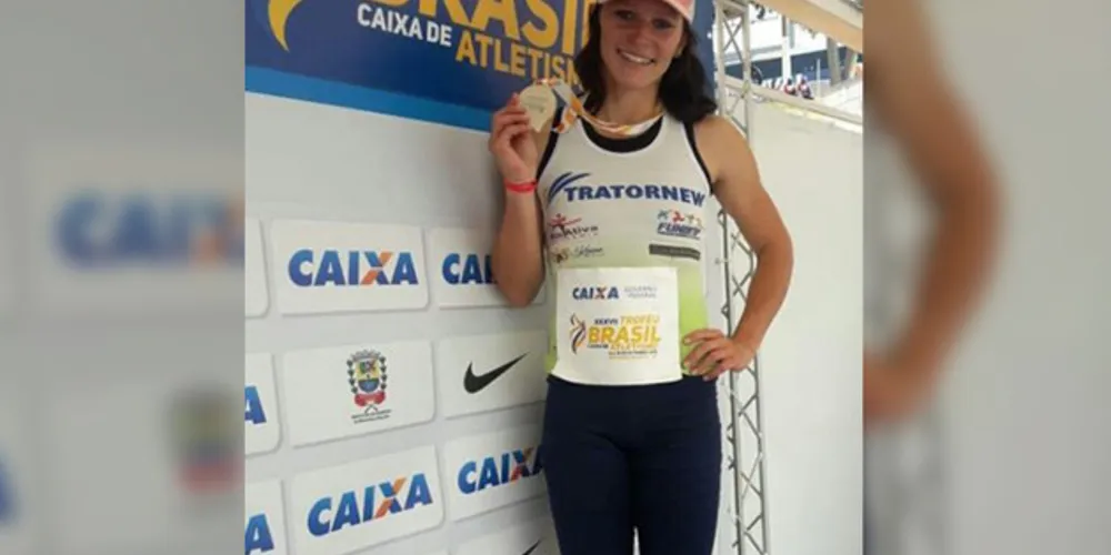 Imagem ilustrativa da imagem Vice-Campeã do Troféu Brasil de Atletismo compete nos JEPs