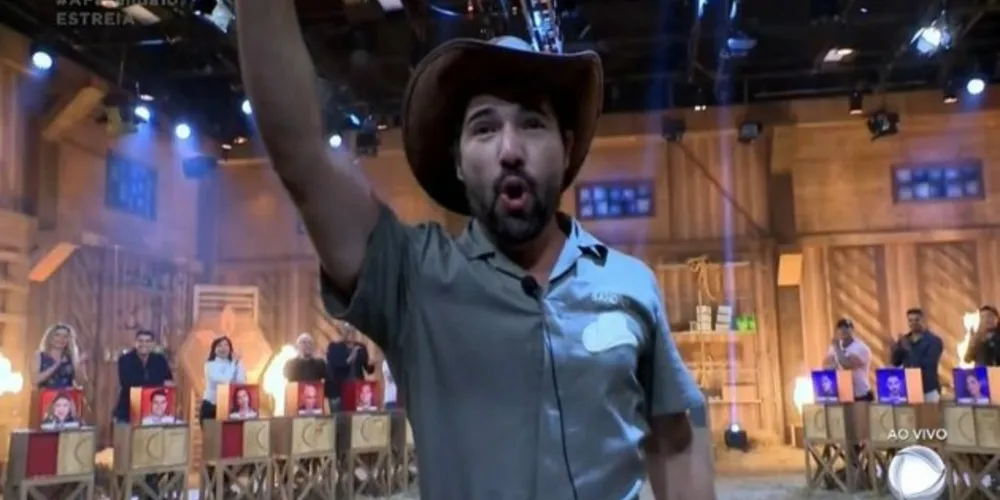 Sandro conquistou o posto de primeiro fazendeiro do reality 