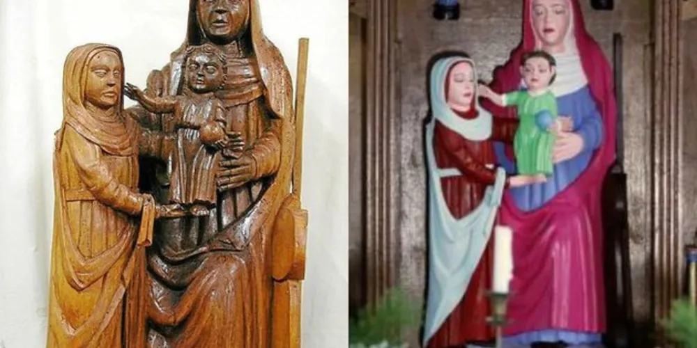 Imagem ilustrativa da imagem Restauração de escultura dá errado e vira piada