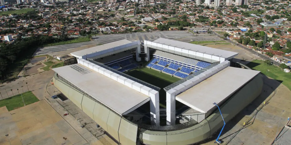A Arena Pantanal, padrão Fifa, deve receber mais de 35 mil pessoas, no sábado, para a grande decisão da Série C