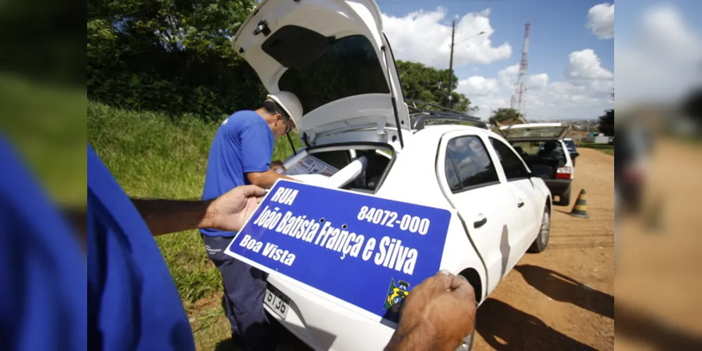 Placas de rua poderão ter propagandas e recurso será revertido para a Assistência Social