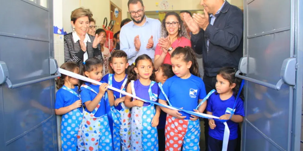 Imagem ilustrativa da imagem Investimentos em obras na Educação de PG somam R$ 37 mi