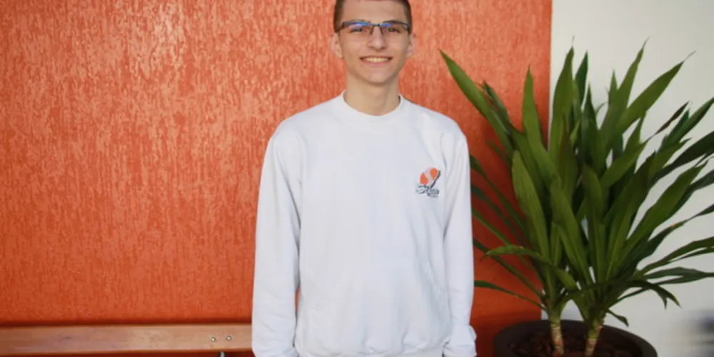 O aluno Danilo Beltrame, do Colégio Sepam, passou para etapa de pré-seleção para compor a equipe brasileira na Olimpíada Internacional de Astronomia e Astronáutica 2019.