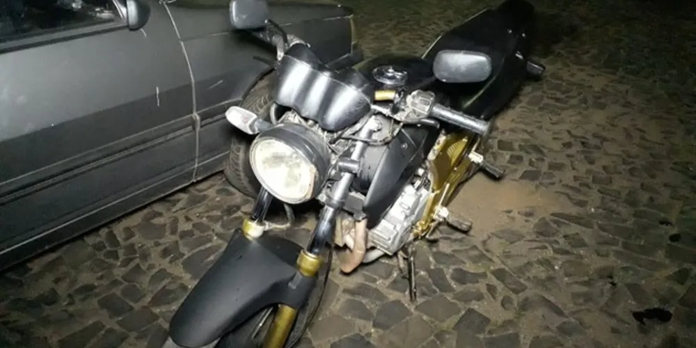 Imagem ilustrativa da imagem PM apreende moto que foi pintada para disfarçar origem ilícita