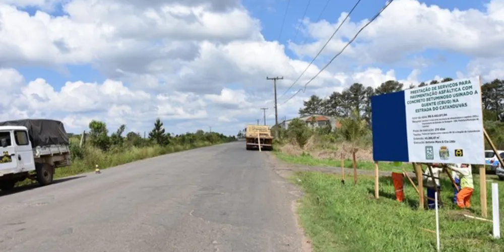 Via inaugurada na década de 90 tem obras de recuperação iniciadas nesta segunda-feira (1)