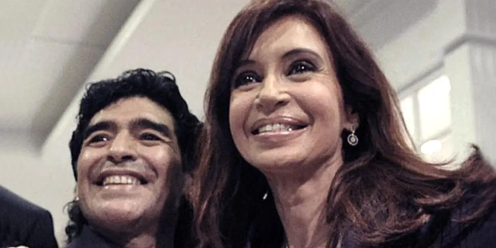 Imagem ilustrativa da imagem Maradona diz que aceitaria ser vice de Cristina Kirchner