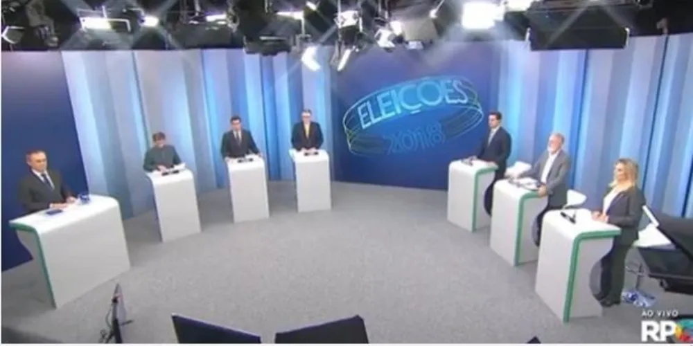 Imagem ilustrativa da imagem Candidatos do PR protagonizam debate mais ‘morno’ da campanha