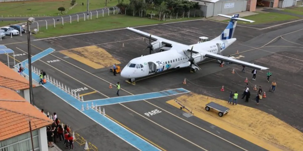 Imagem ilustrativa da imagem Investimentos no aeroporto diminuem alternância de voos em PG