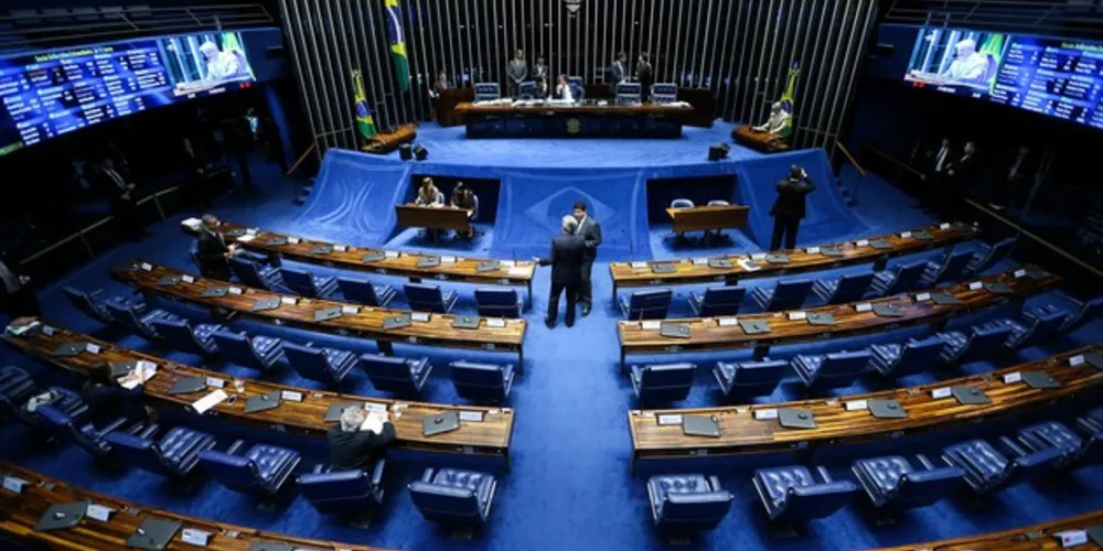 21/06/2017- Brasília- DF, Brasil- Sessão deliberativa extraordinária no plenário do Senado 
Foto: Marcelo Camargo/Agência Brasil