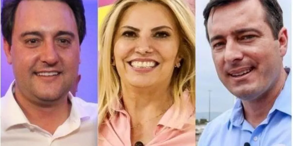 Considerando os votos totais, Ratinho Junior tem 50%, Cida Borghetti tem 16%, João Arruda tem 12%