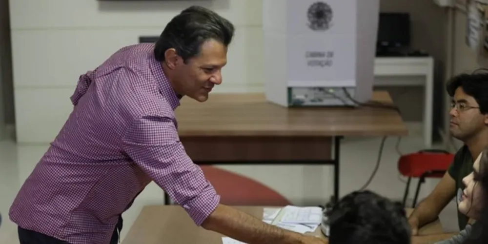Imagem ilustrativa da imagem Haddad diz que segundo turno fará bem ao país