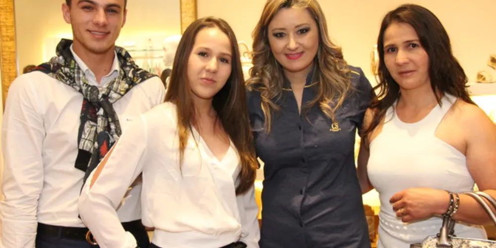 Fabio Wendler, Evelyn Wendler, Wilter Lindolm e Marines Wendler