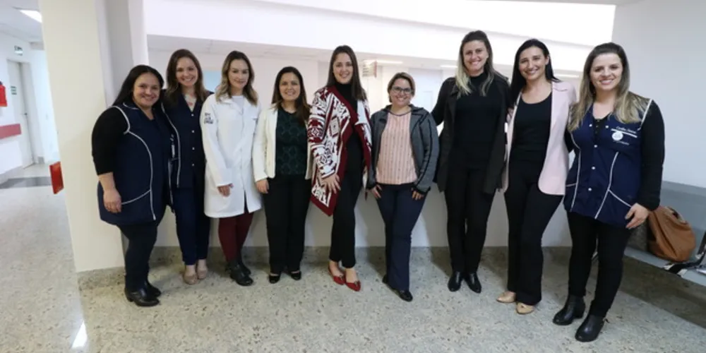 Imagem ilustrativa da imagem HU-UEPG recebe equipe do Hospital Sírio Libanês