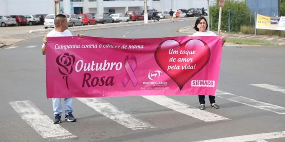 Imagem ilustrativa da imagem Unidades de Saúde realizam ações do ‘Outubro Rosa’