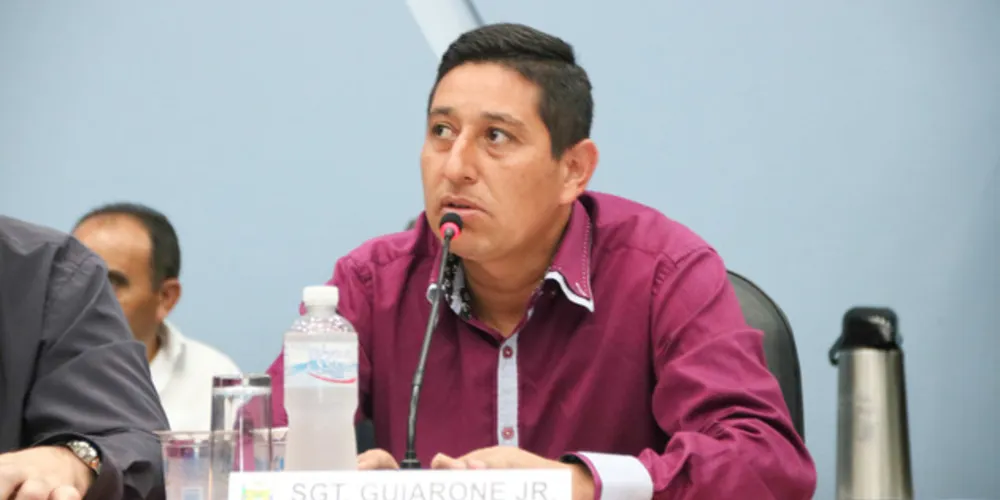 Imagem ilustrativa da imagem Guiarone critica Segurança e coloca nome à disposição