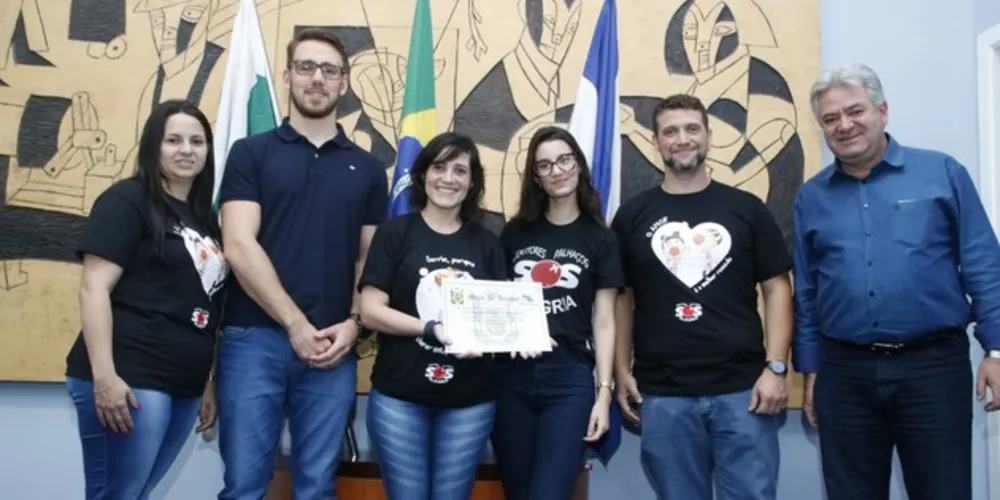Imagem ilustrativa da imagem SOS Alegria recebe Moção de Aplauso da Câmara