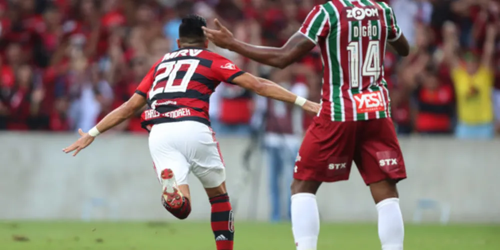 Imagem ilustrativa da imagem Flamengo supera o Fluminese no Maracanã