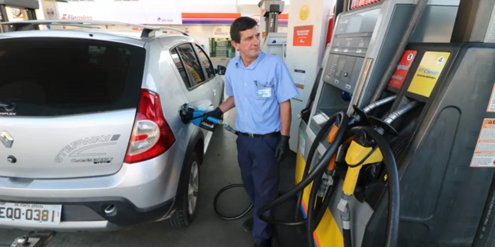 Imagem ilustrativa da imagem Preço da gasolina em PG é um dos mais altos do PR