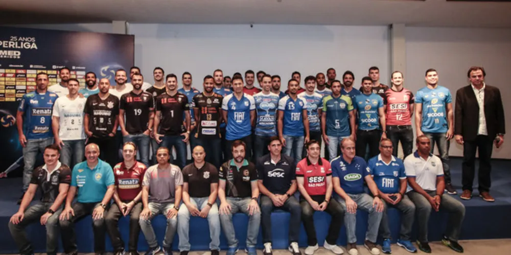 Imagem ilustrativa da imagem Superliga promove lançamento do torneio em SP