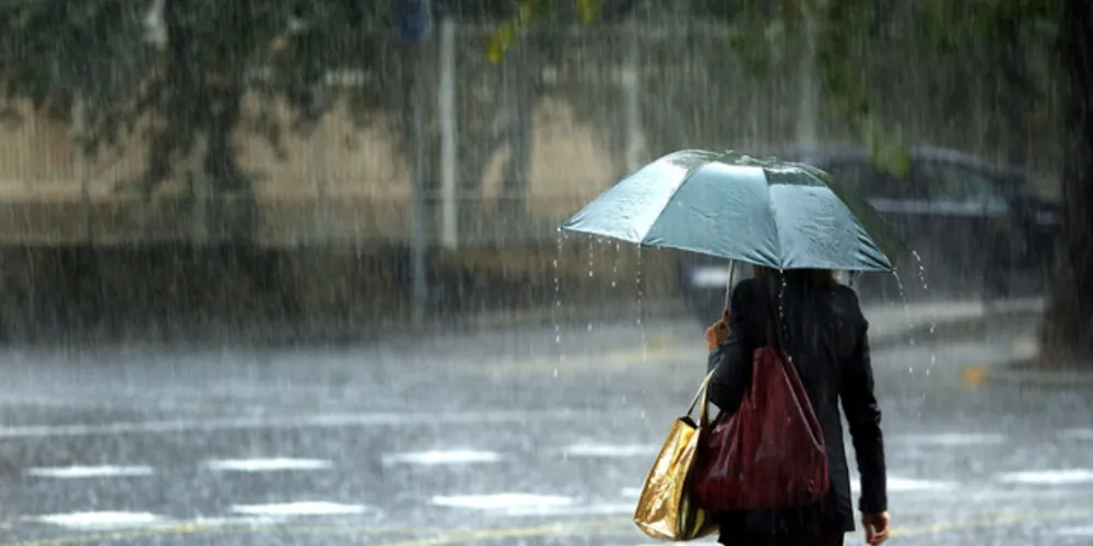 Paraná é o estado que terá a chuva mais volumosa nesta quinta-feira