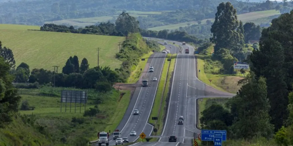 Trecho entre Ponta Grossa e Piraí do Sul, na PR 151, ganhou mais uma vez a classificação ótimo da CNT