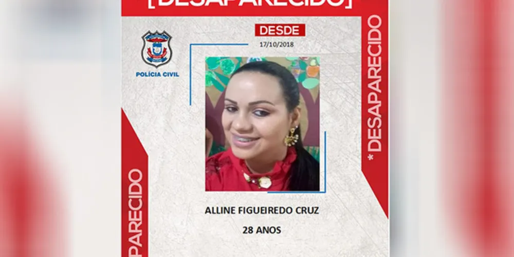 Alline Figueiredo da Cruz chegou a dizer que foi rendida por três criminosos.