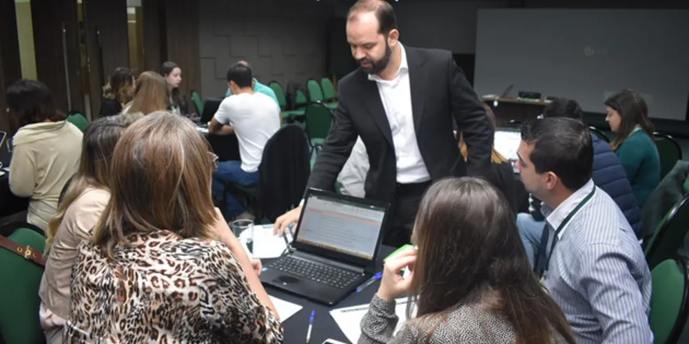 O encontro foi conduzido pela empresa Interativa