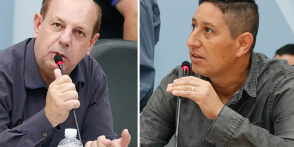 Proposta foi apresenta por Celso Cieslak (dir.) e Sargento Guiarone.