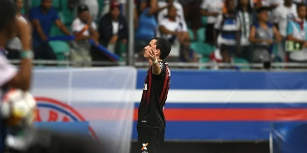 Pablo marcou o gol da vitória atleticana na Bahia