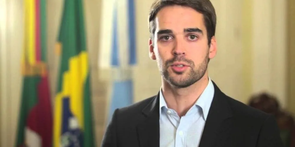 O candidato a governador do Rio Grande do Sul, Eduardo Leite