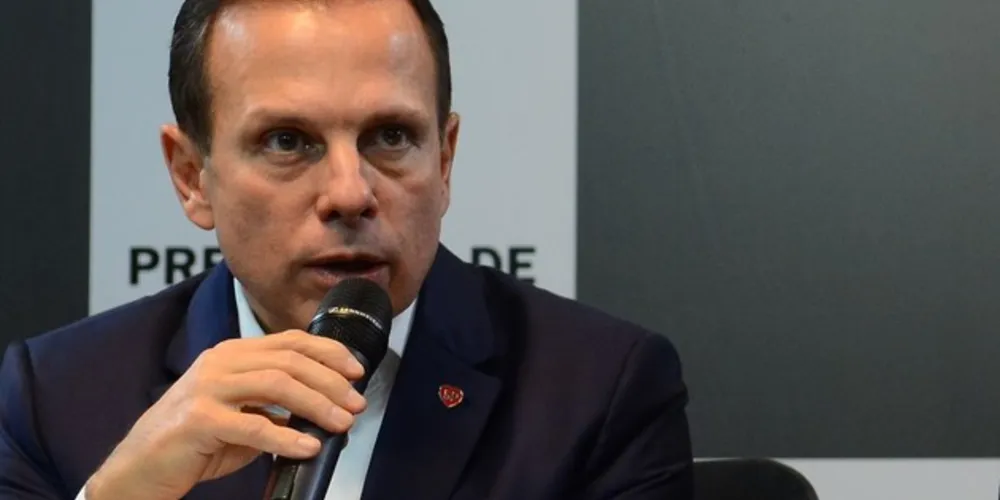 Dória é ex-prefeito de São Paulo 