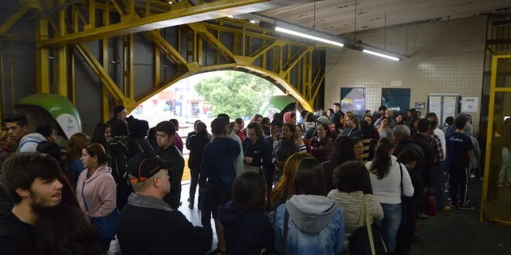 Situação gerou transtorno no atendimento do Terminal Central de Ponta Grossa