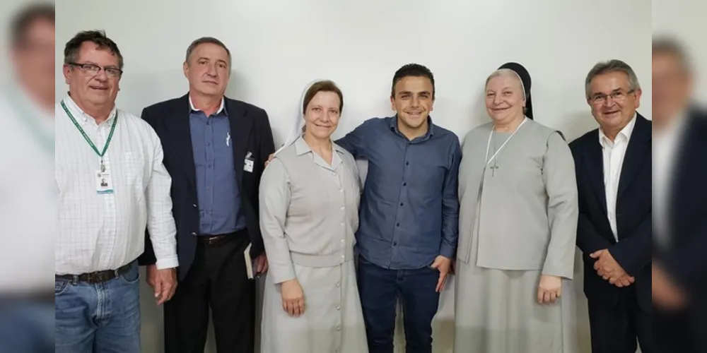 Deputado se reuniu com a direção do Hospital Bom Jesus nesta segunda-feira (30)