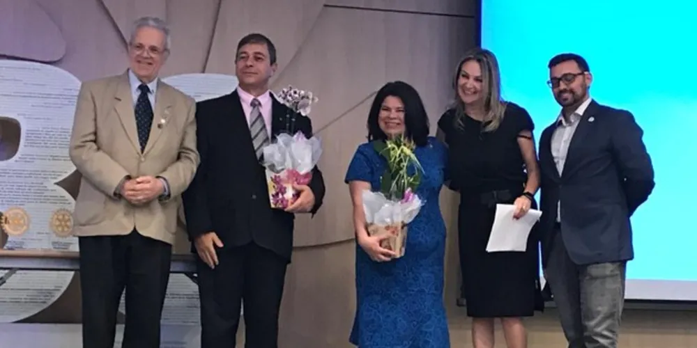 Euzébi de Miranda, Laerzio Chiesorin, Isis Ribas Busse, Giorgia Bin Bochenek e Ranggel Cottar.