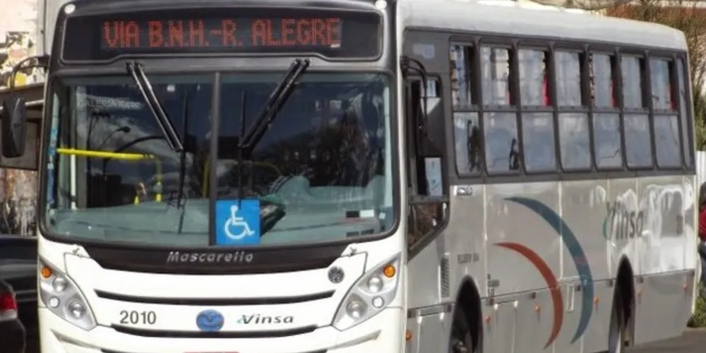 A Vinsa é a empresa responsável pela transporte coletivo em Telêmaco Borba.
