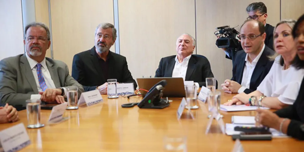 Presidente Michel Temer participou de reunião no Inep sobre o Enem