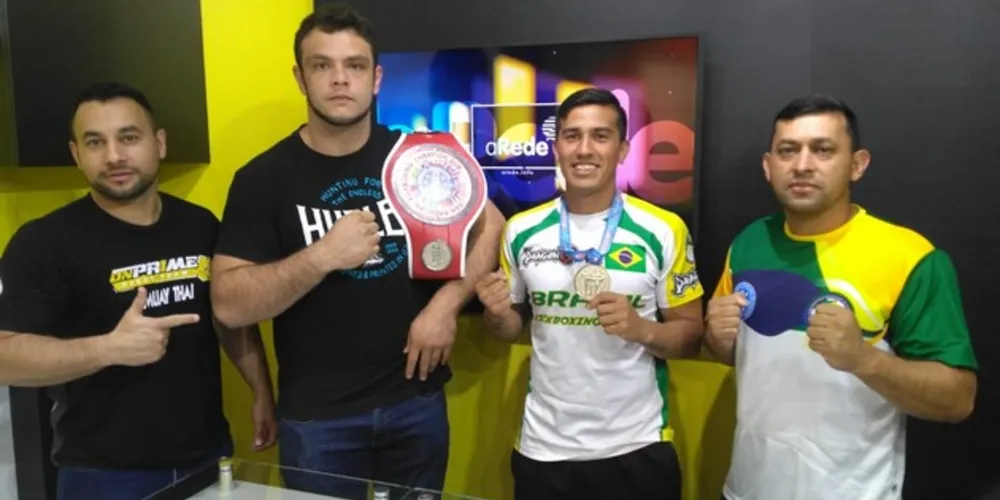 Imagem ilustrativa da imagem Lutador de Castro conquista título internacional de Kickboxing