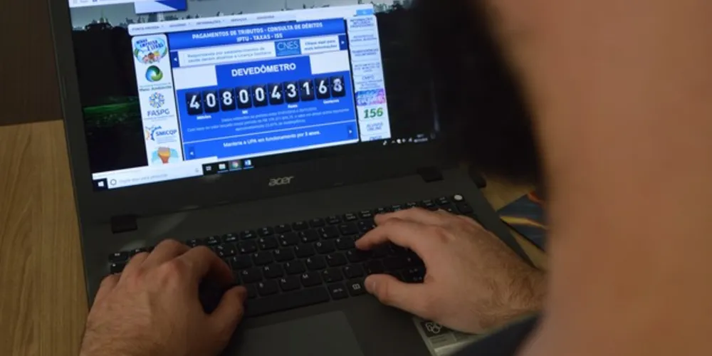 Hoje a inadimplência corresponde a 22,8% do total lançado, de quase R$ 180 milhões 