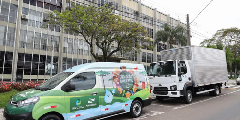 Veículos foram adquiridos com recursos do Fundo Municipal do Meio Ambiente