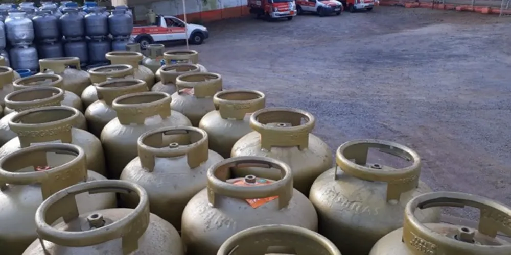 Em Ponta Grossa, o preço médio atual do botijão é de R$ 61,24