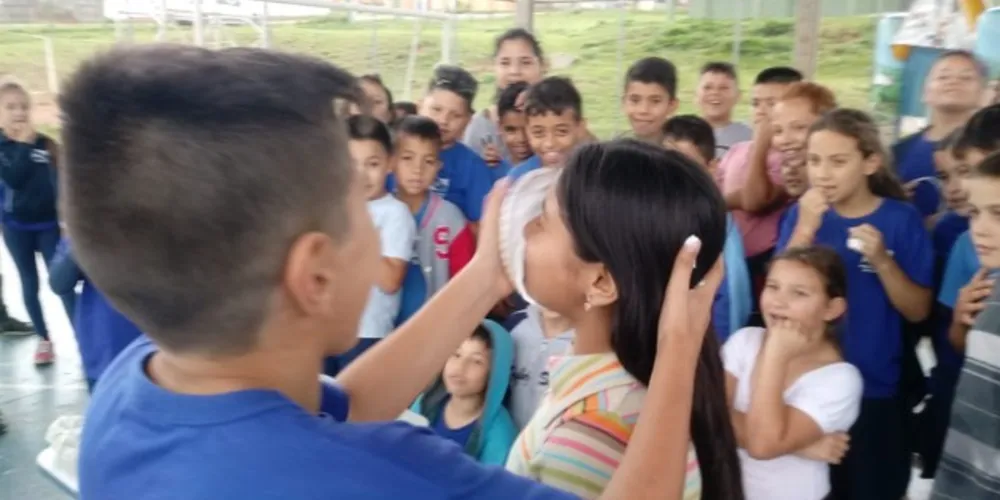 Imagem ilustrativa da imagem Galeria: Escola de PG traz diversão aos alunos