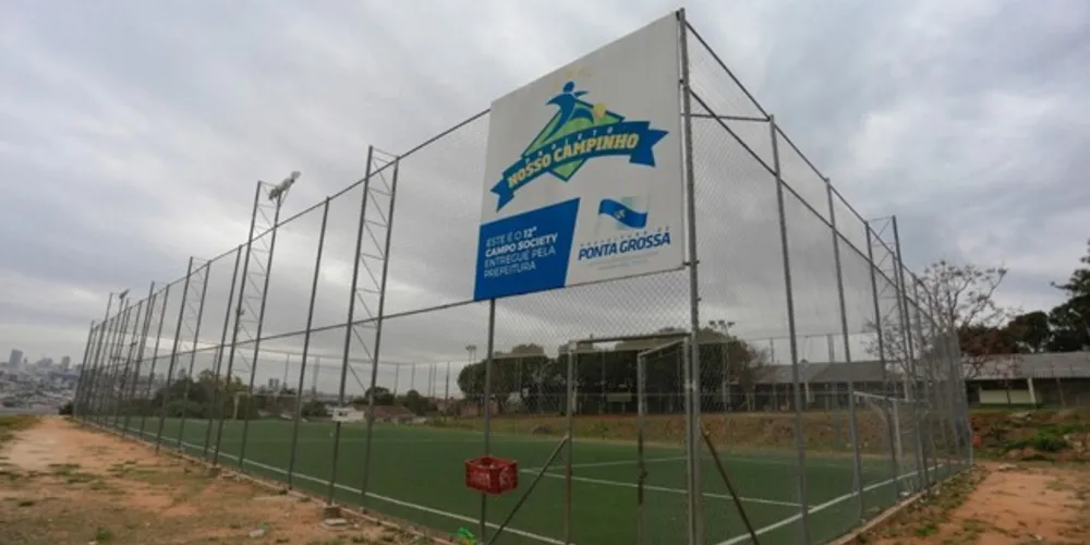 Ponta Grossa tem 19 campos construídos e outros seis em andamento