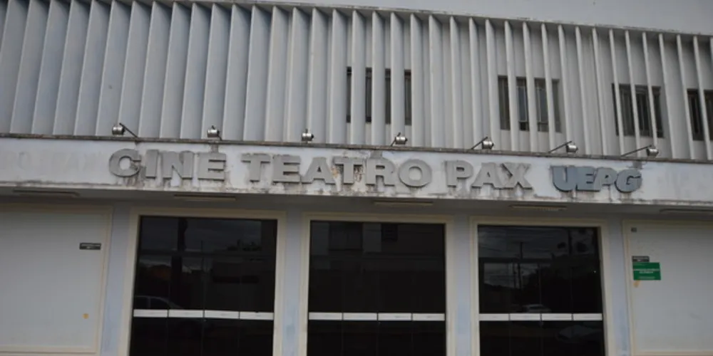 Teatro foi doado pela Prefeitura para a administração da UEPG em 2006 e sedia eventos acadêmicos da instituição